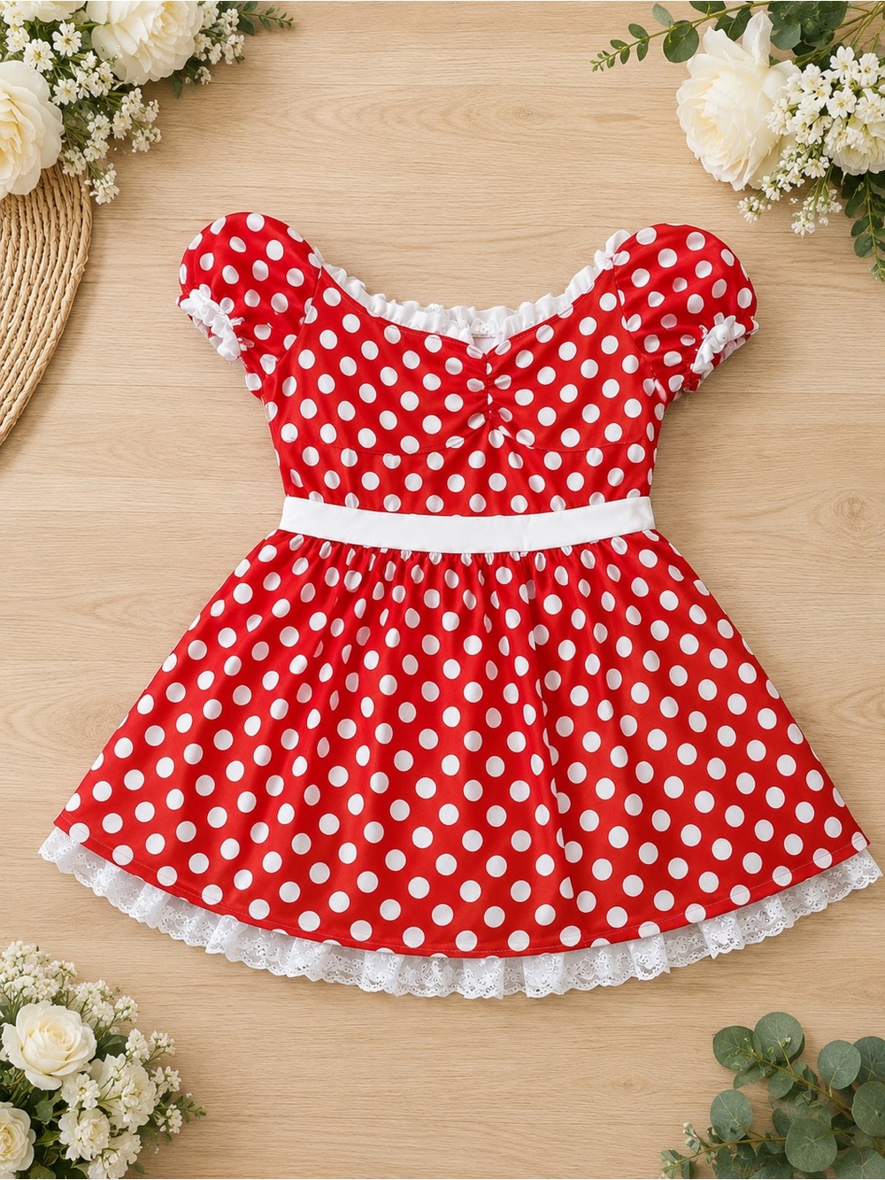 Sz 1X Wonderland Costumes Minnie Mouse Dress - Picture 2 of 6